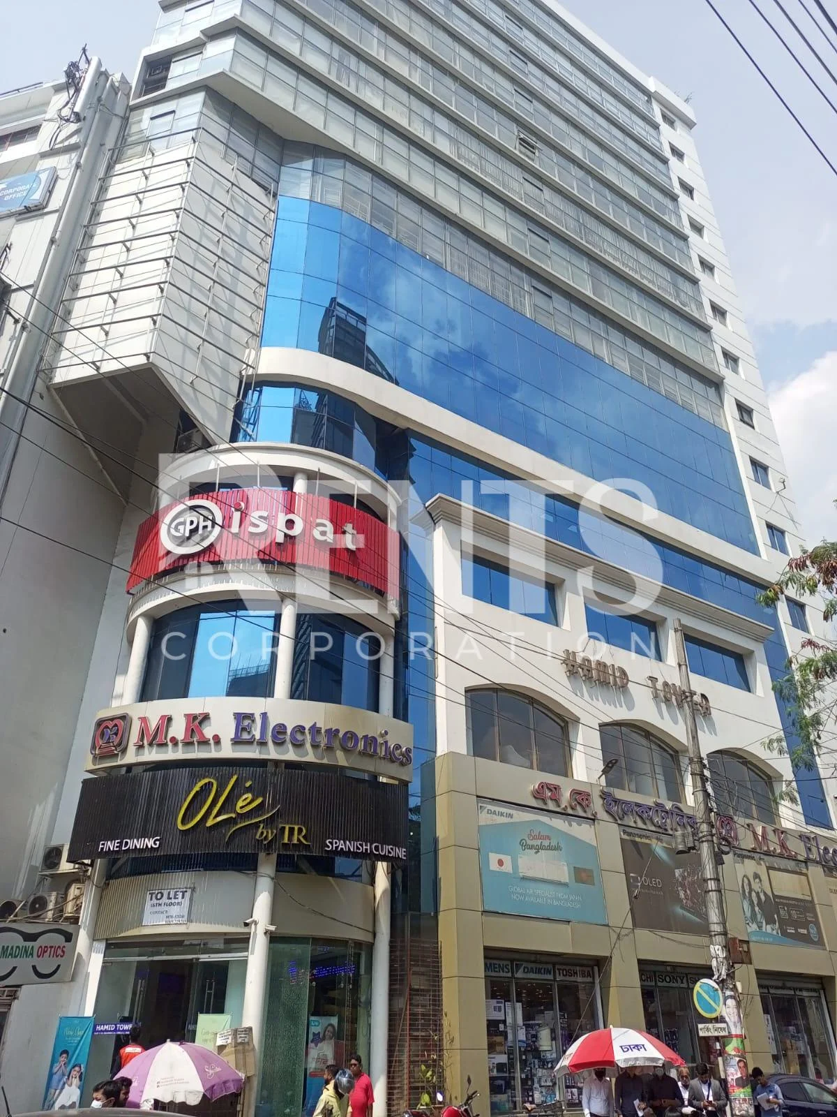 office space rent in dhaka